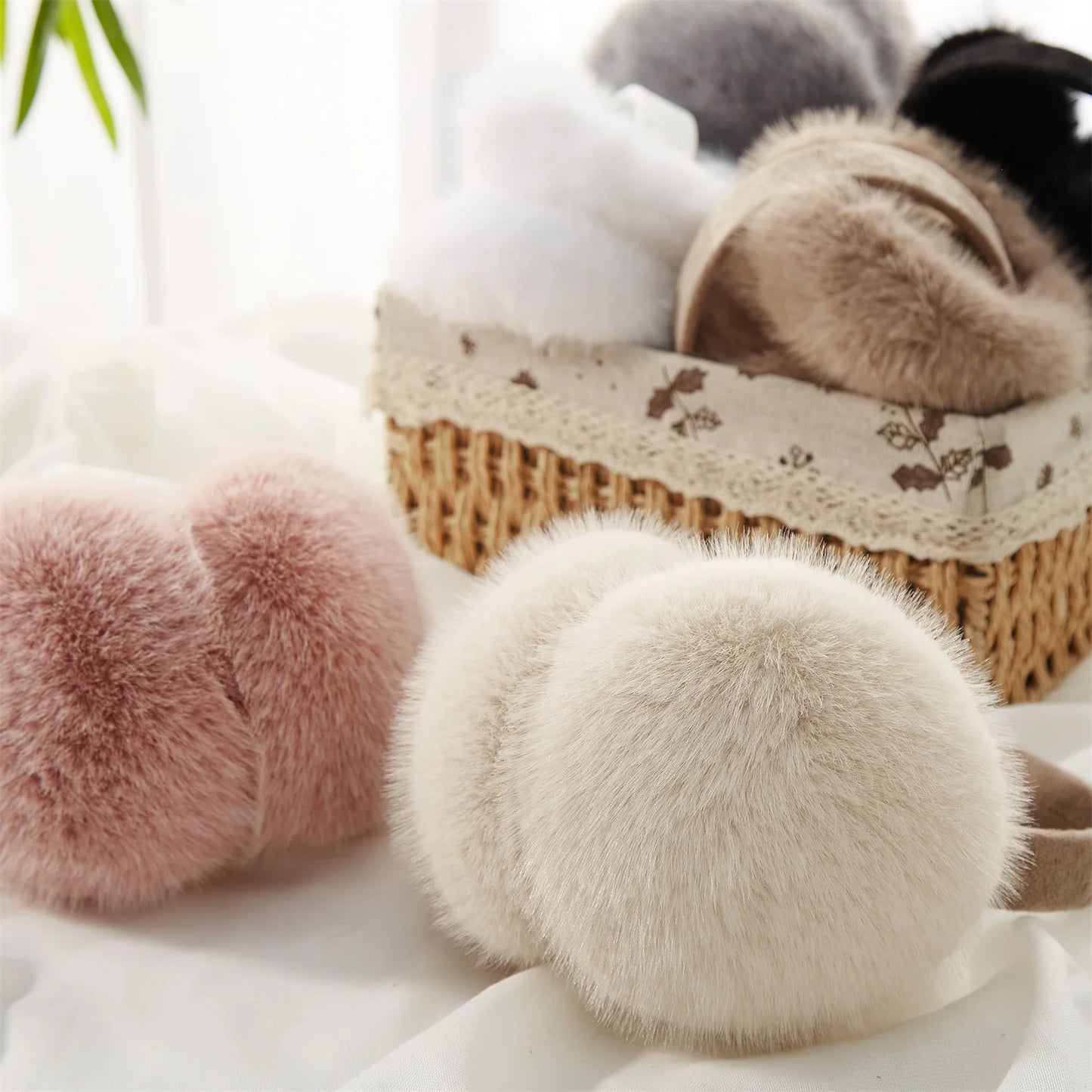 Plush earmuffs